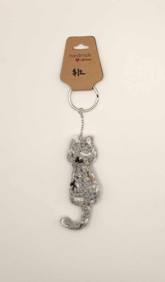 Crochet Cat Keychains