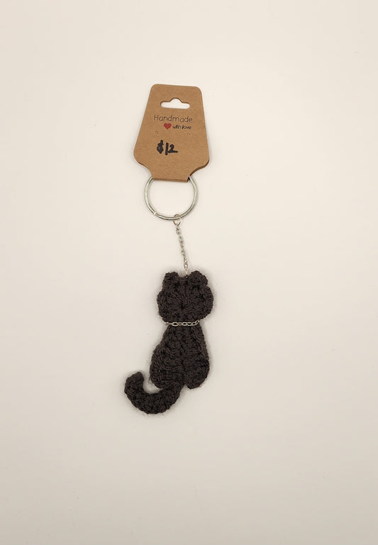 Crochet Cat Keychains